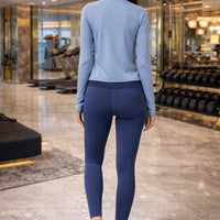 Gym Breathable Yoga Set Woman Quick Dry Yoga Fitness Set Lightweight Running Yoga Set Long Sleeve