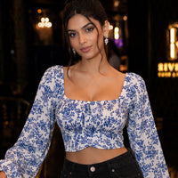 Spring Square Neck Backless T-shirt Casual Women Long Sleeve Bodycon Crop Top Club Short Tops