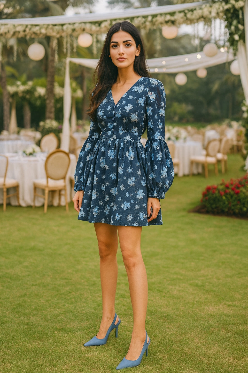 Women Sling back Sandals Pointed Toe Slip on Thin High Heel Ladies Elegant Pumps Shoes Sandals