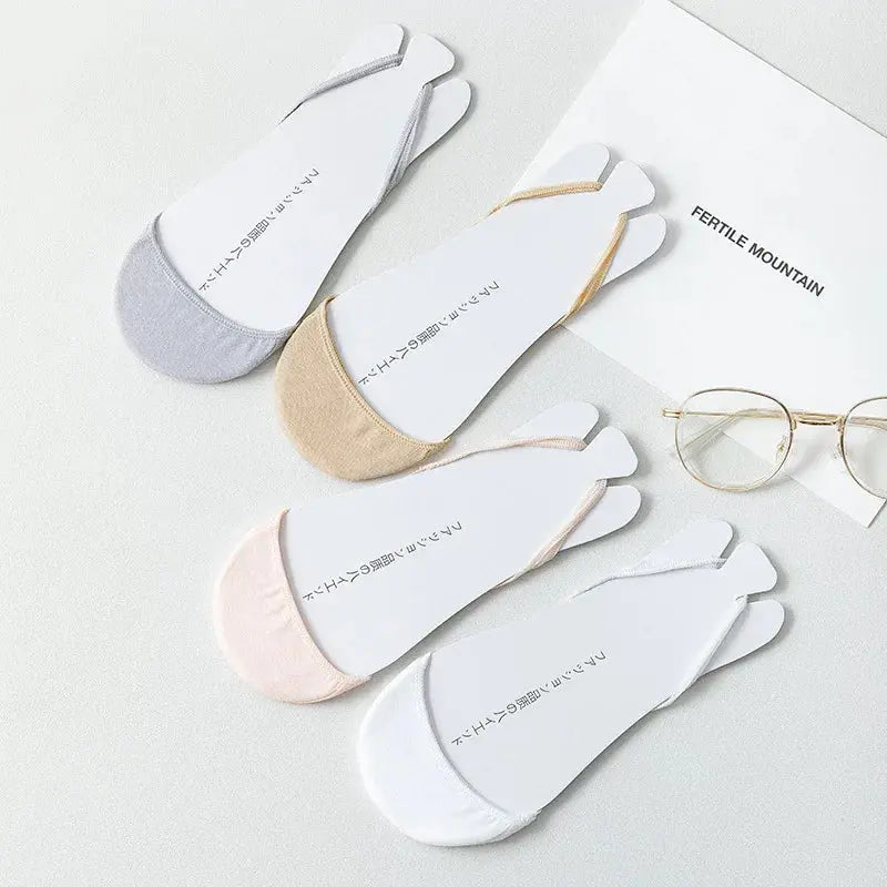 Boat Socks Slippers Female Colorful High Heels Socks Women Breathable Half Feet Socks  Invisible Socks Natalia Home Fashion    Natalia Home Fashion