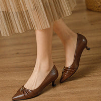 Effortless Elegance in Every Step kitten Heels Women's Shoes Thin Heel Strap