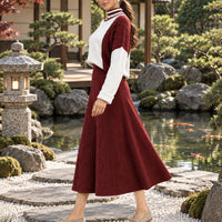 Women's Cable Knit Two Piece Set: High Neck Long Sleeve Sweater & A-Line Midi Skirt, Casual Elegant Pullover Outfit Natalia Home Fashion    Natalia Home Fashion