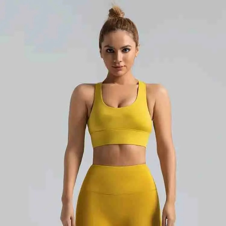 Casual Crop Top Enhanced Support Quick Dry Fitness Yoga Running Push Ups Shock Absorption Sports Bra for women My Store