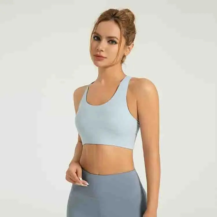Casual Crop Top Enhanced Support Quick Dry Fitness Yoga Running Push Ups Shock Absorption Sports Bra for women My Store