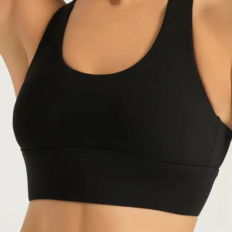 Casual Crop Top Enhanced Support Quick Dry Fitness Yoga Running Push Ups Shock Absorption Sports Bra for women My Store
