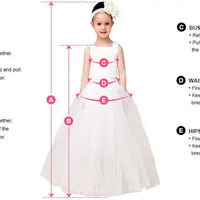 Cute Flower Girl Dresses for Wedding Big Bow Appliques Long Little Pageant Gowns Girls First Communion Gowns for Weddings Natalia Home Fashion    Natalia Home Fashion