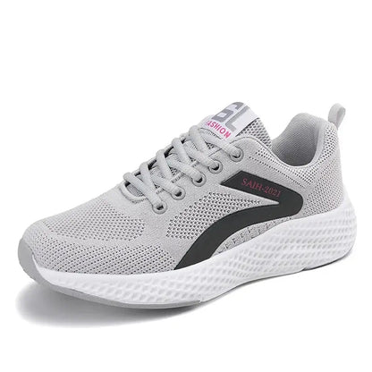 Fashion Reflective Design Athletics Running Shoes Women Breathable Soft Casual Sneakers Ladies Non-slip Comfortable Jogging Shoes Natalia Home Fashion    Natalia Home Fashion
