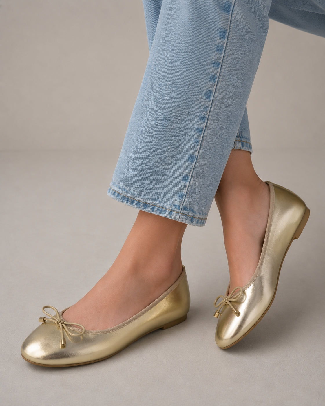 Fashion Flats Luxury Women Ballerinas Round Toe Bowtie Slip on Comfort Loafers Ladies  Shoes