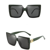 Large Frame Square Sunglasses Women's Brand Designer Fashion Sun Glasses Women Outdoor Travel Eyewear