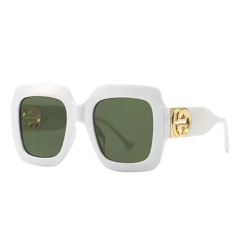 Large Frame Square Sunglasses Women's Brand Designer Fashion Sun Glasses Women Outdoor Travel Eyewear UV400