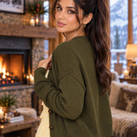 Women's Solid Knitted Cardigan Fashion Long Sleeve Single-breasted Female Coats high Street Office Sweater Jacket Natalia Home Fashion    Natalia Home Fashion