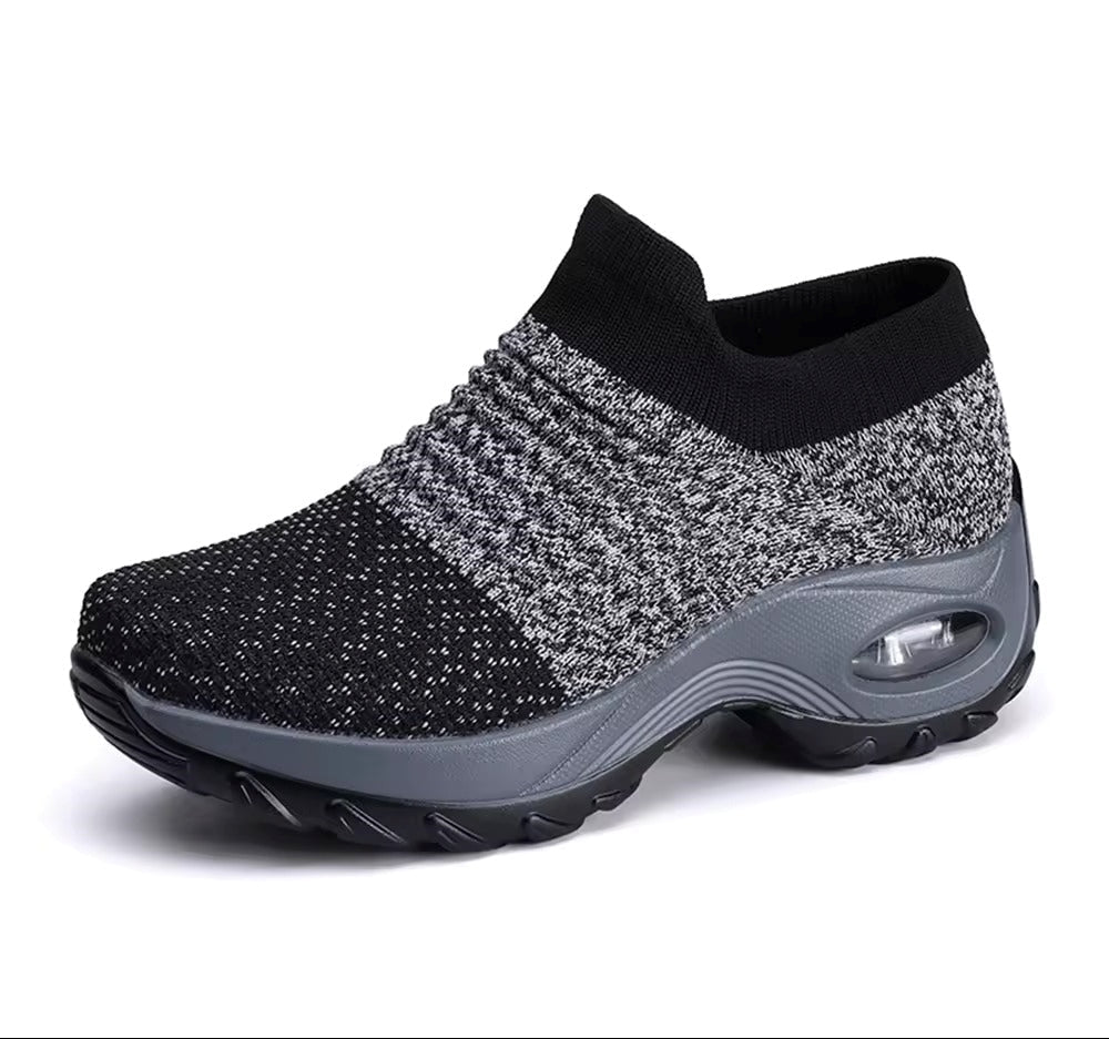 Women Sport Shoes Thick Sole Shoes Ladies  walking Fitness