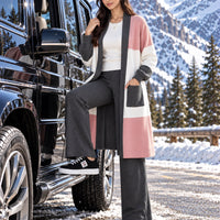Women's 3PC Knit Set - Cardigan Tank Top Wide Leg Pants  Cross-Border Outfit Natalia Home Fashion    Natalia Home Fashion