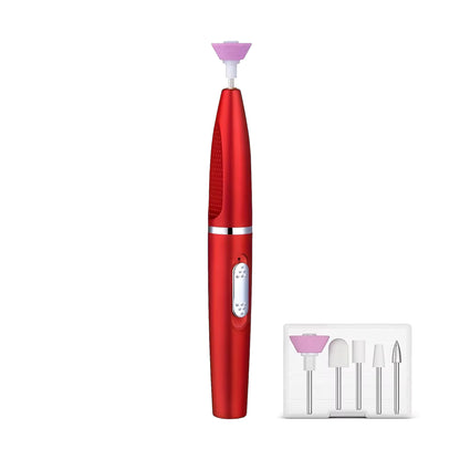 Rechargeable Electric Nail File for Beginner, Portable Electric Nail Drill for Home Manicure