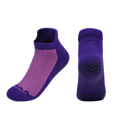 Professional Women Pilates Socks Non Slip Breathable Yoga Socks Ladies Fitness Sports Ballet Dance Sock for Yoga Pilates Hall Natalia Home Fashion    Natalia Home Fashion