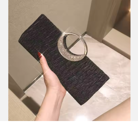 Original Design New High Quality Stylish Clutch Bag Sac A Mains Femme with Diamond Set Trend Party Handbags for Women Hot Sale