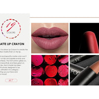 Matte Lipstick many Colors Waterproof Matte Lipsticks Soft Texture Lip Stick Cosmetic Sext Red Nude Lip Makeup