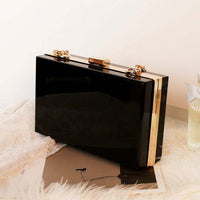 Acrylic Transparent Women Clutch Bag Chain Luxury Brand Women Evening Bags Handbag Chain Shoulder Bag