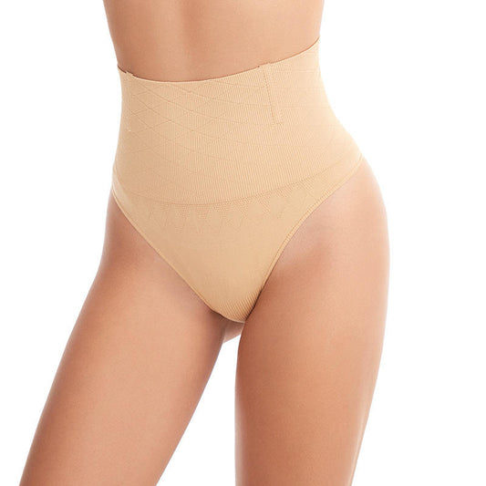 High Waist Slimming Control Thongs Tummy Shaper Underwear Women Seamless Shapewear Panties Compression Abdomen Briefs