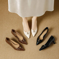 Effortless Elegance in Every Step kitten Heels Women's Shoes Thin Heel Strap