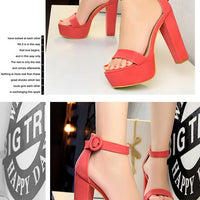 High Heels Ladies Shoes Fashion Women Sandals Sexy Platform Sandals Wedding Women Shoes