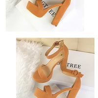 High Heels Ladies Shoes Fashion Women Sandals Sexy Platform Sandals Wedding Women Shoes
