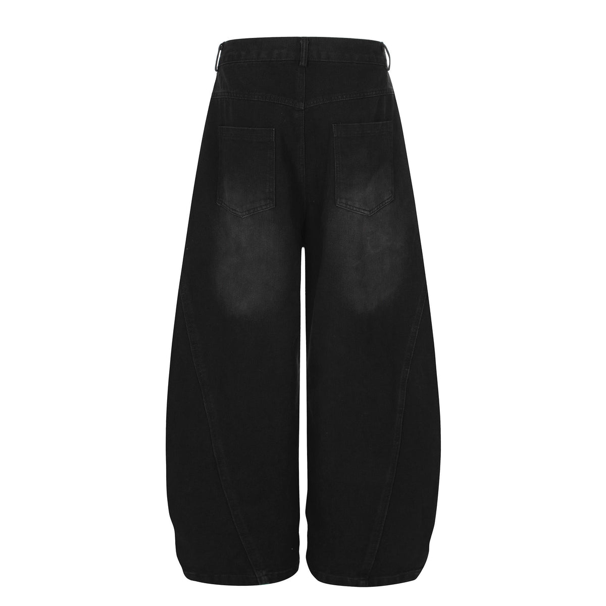 Retro Leopard Print Patchwork Baggy Jeans Women High Waist Wide Leg Washed Denim Pants Trousers Natalia Home Fashion    Natalia Home Fashion