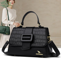 Large Capacity Casual Tote Bag Leather Shoulder Crossbody Bags for Women Designer Handbag