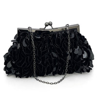 Silver Sequin Clutch for Women Evening Bag Prom Shiny Small Purse Fashion Handbag Banquet Bag Shoulder Bag Cocktail Party Clutch