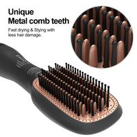 3 in 1 Hair Dryer Brush Professional 1200W Powerful Ceramic Tourmaline 3 Heat Settings One Step Hair Dryer and Styler Natalia Home Fashion    Natalia Home Fashion