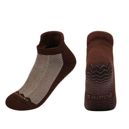 Professional Women Pilates Socks Non Slip Breathable Yoga Socks Ladies Fitness Sports Ballet Dance Sock for Yoga Pilates Hall Natalia Home Fashion    Natalia Home Fashion