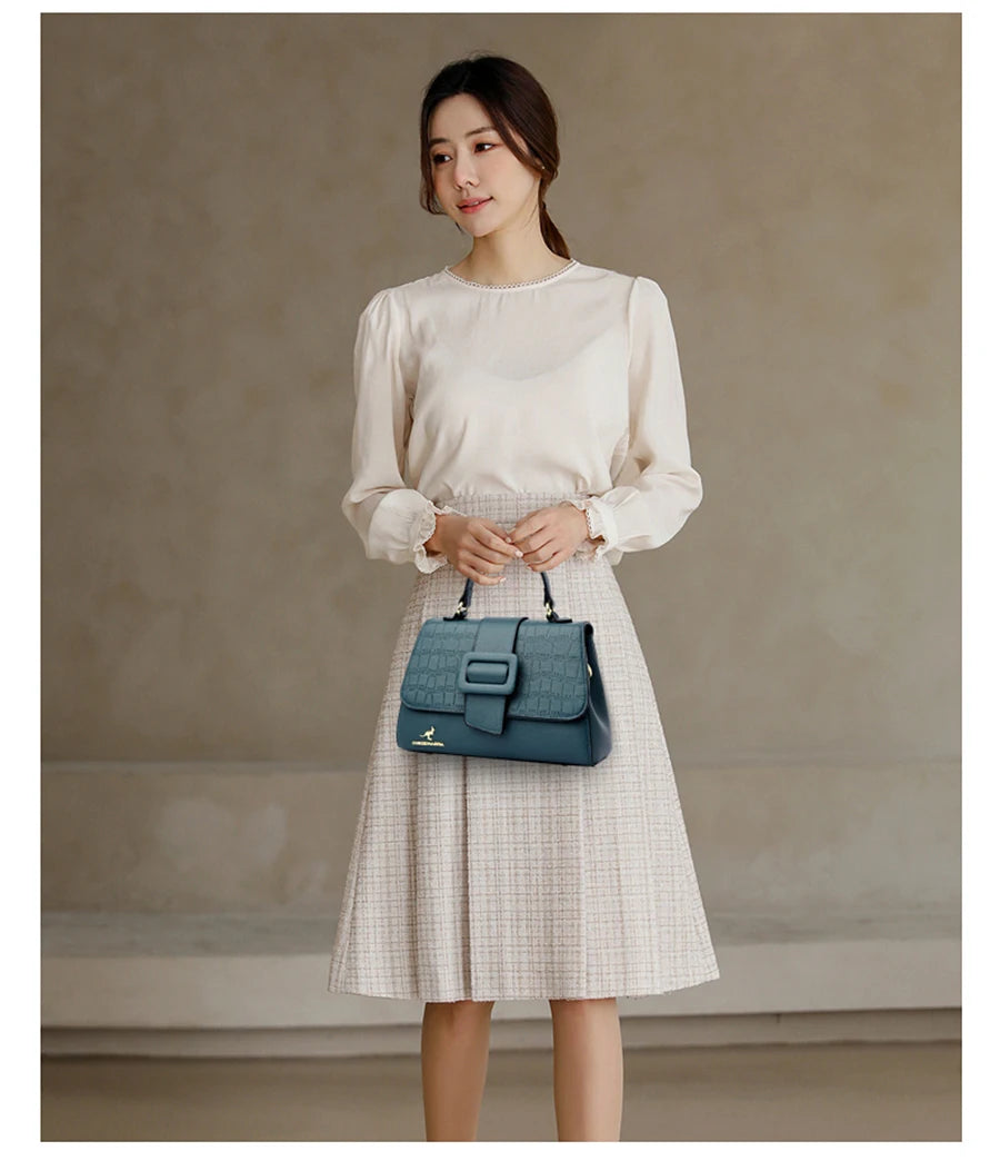 Large Capacity Casual Tote Bag Leather Shoulder Crossbody Bags for Women Designer Handbag