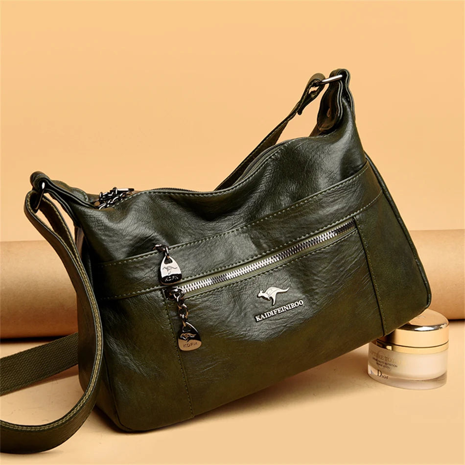 Genuine Brand Leather Sac Luxury Handbags Purses Women Bags Designer Shoulder Crossbody Messenger Bags Female Hand Bag
