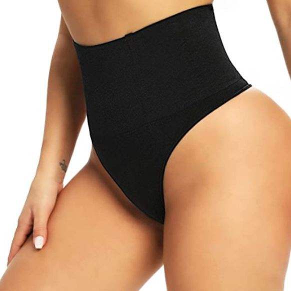 High Waist Slimming Control Thongs Tummy Shaper Underwear Women Seamless Shapewear Panties Compression Abdomen Briefs