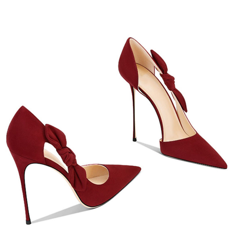 Women's High Heels Pointed Thin Heels Fashion Wedding Dress Women's Shoes - Natalia Home Fashion