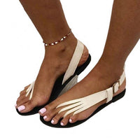 Women Slippers Buckle Flat Sandals Fashion Outdoor Beach Shoes New Casual Flip Flops Metal Claw Slippers Slides Women Natalia Home Fashion    Natalia Home Fashion