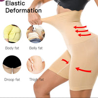 Women High Waist Shaper Shorts Breathable Body Shaper Slimming Tummy Underwear Panty Shapers