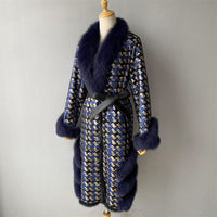 Soft Warm Luxury Wool Double Sided Sheepskin Fur Jacket Winter Women Genuine Sheep Shearling Leather Trench Coat Natalia Home Fashion    Natalia Home Fashion