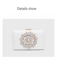 Women Clutch Bag Wedding Clutch Purse Bridal Evening Crystal Summer Bags for Women Luxury Small Crossbody Bags