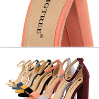 Sexy High Heels Women Pumps Comfort Women Shoes Block Heels Ladies Shoes Buckle Women Heels Female Shoes Women Sandals