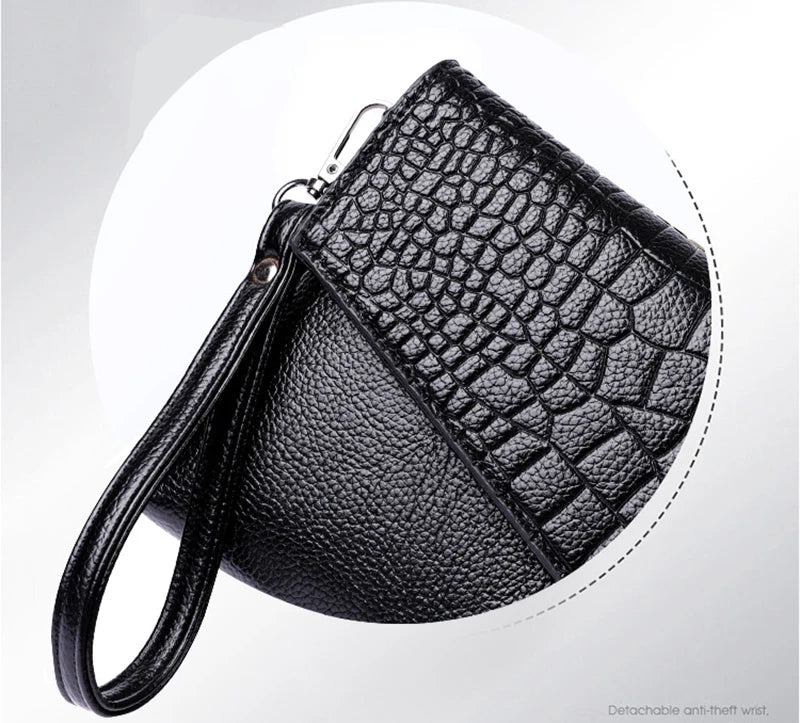 Women Flap Messenger Bags Crocodile pattern Design Shoulder Bags PU Leather Lady Fashion Handbags Vintage Crossbody Bag