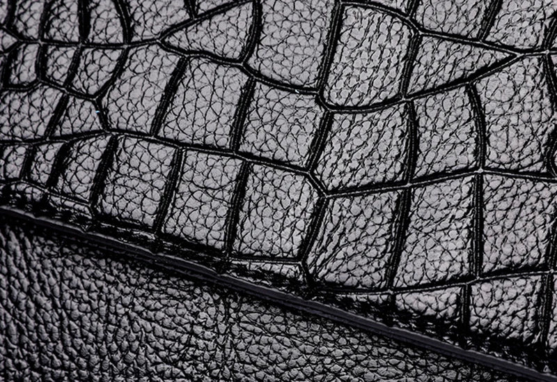 Women Flap Messenger Bags Crocodile pattern Design Shoulder Bags PU Leather Lady Fashion Handbags Vintage Crossbody Bag