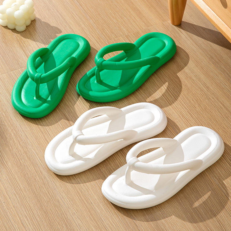 Women's lightweight summer flip flops - Sweet Korean style, comfortable EVA beach slippers, - Natalia Home Fashion