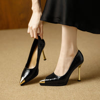 Elegant Heel Women's Shoes Party Style Comfortable Waterproof Platform Hollow out Design Fashion