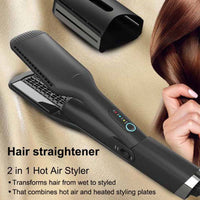 Hot Air Straightener Professional Flat iron for Straightening and Wet Hair Dryer Iron Two in One Styling Tools Natalia Home Fashion    Natalia Home Fashion