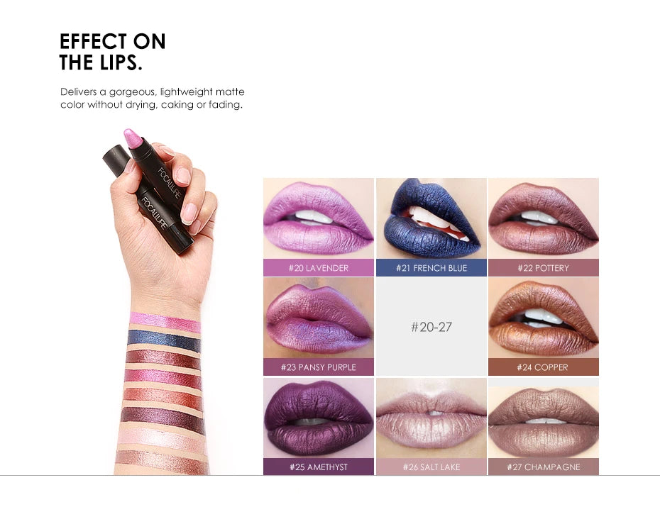Matte Lipstick many Colors Waterproof Matte Lipsticks Soft Texture Lip Stick Cosmetic Sext Red Nude Lip Makeup