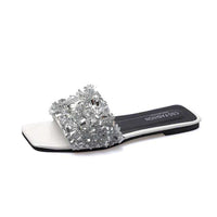 Women's Slippers Bling Rhinestone Women Slippers  Woman Fashion Sandals Open Toed Beach Shoes Women