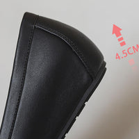 Leather Shoes Woman Slip On Women Flats Moccasins Women's Loafers Mother Shoe