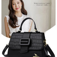 Large Capacity Casual Tote Bag Leather Shoulder Crossbody Bags for Women Designer Handbag