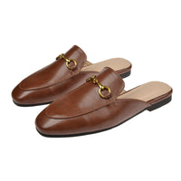 Fashion Pointed Toe Half Slippers Women Flat Shoes Ladies Slides Outside Mules Designer Sandals Summer Sandal Natalia Home Fashion    Natalia Home Fashion